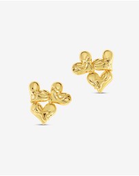 Jackie Mack - Velvet Heart Studs