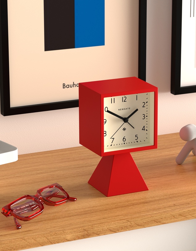 Newgate - Newgate Brian Alarm Clock Fire Engine Red