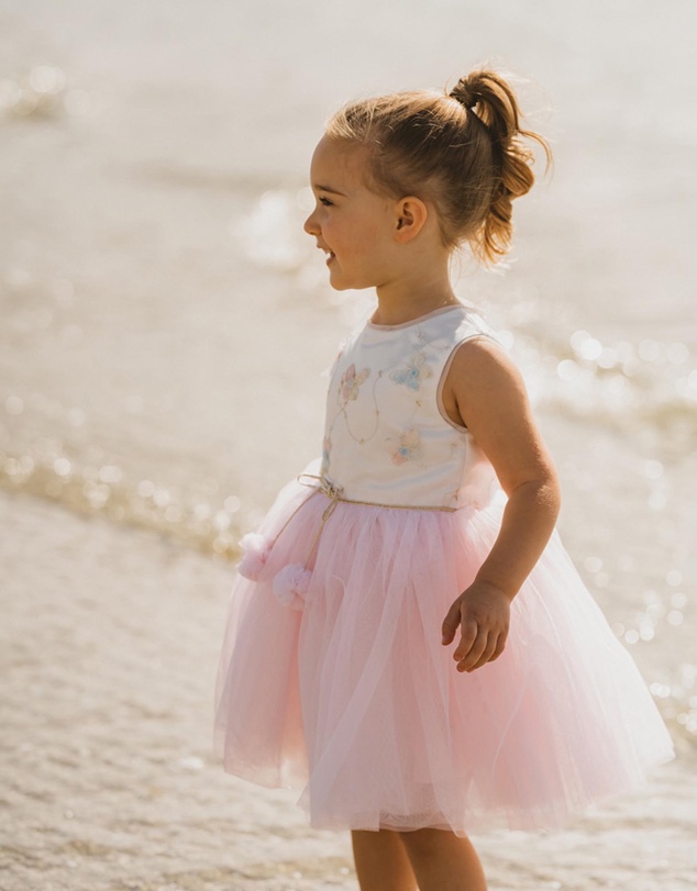 Bebe by Minihaha - Butterfly Appliqued Dress - Babies