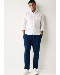 NEXT - Linen Blend Drawstring Trousers