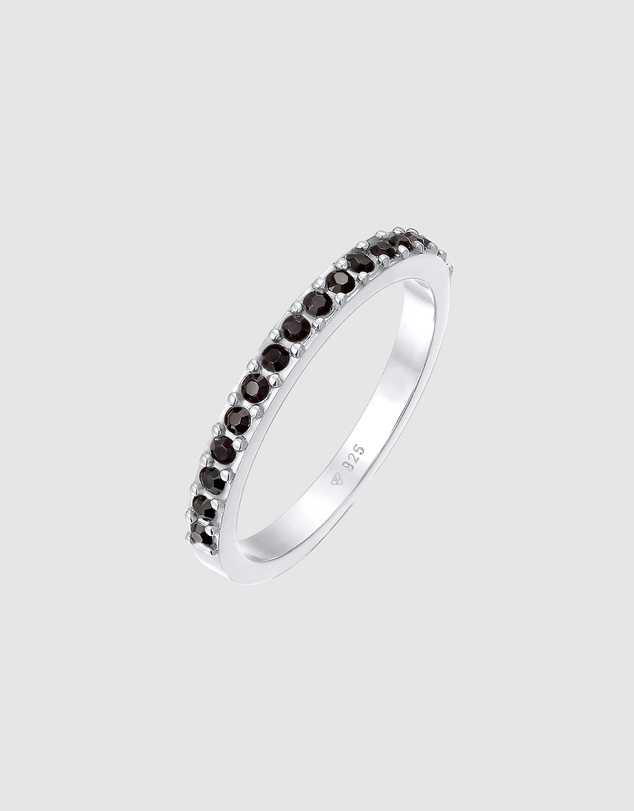 Elli Jewelry - Memoire Band Ring in 925 Silver