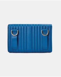 Wolf - Wolf Mimi Crossbody Bag with Wristlet Blue