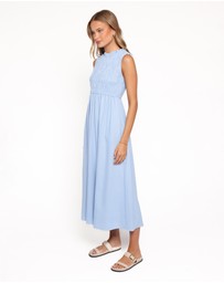 Petal & Pup - Lanna Maxi Dress - Blue