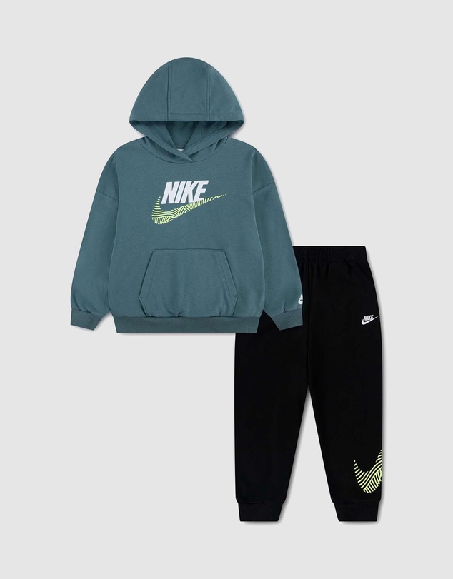 Nike - Nike Sportswear In The Zone Oversize French Terry Set - Kids