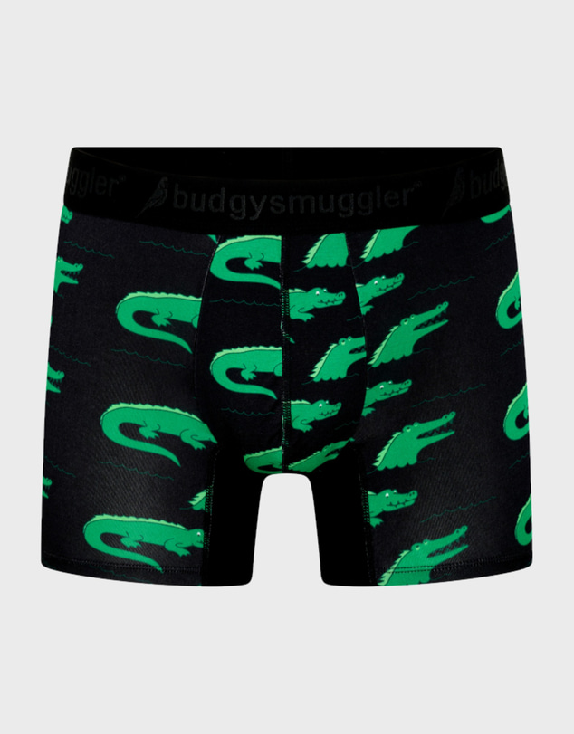 Budgy Smuggler - Men's Underwear Trunks in Black Crocs