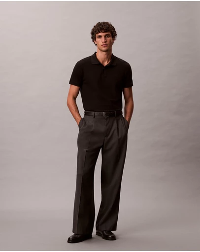 Calvin Klein - Supima Cotton Slim Refined Pique Polo Shirt
