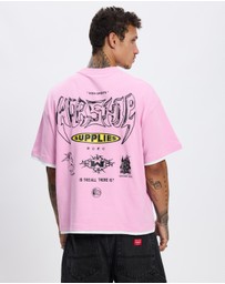 Worship - Is This It Box Fit Cropped Layer Tee