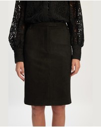 Bardot - Phenix Vegan Suede Skirt