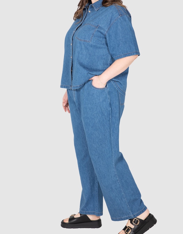 Love Your Wardrobe - Nicola Denim Pants