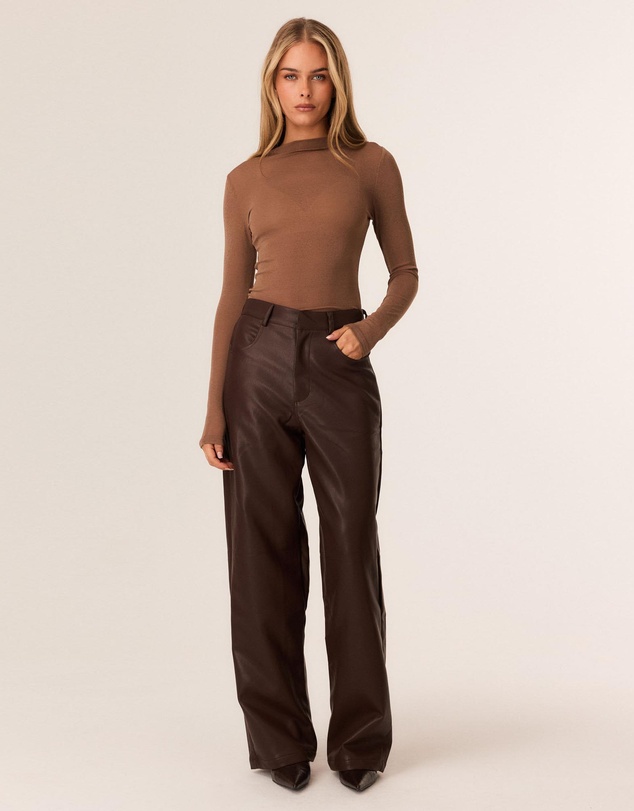 SNDYS - Asira Faux Leather Pants