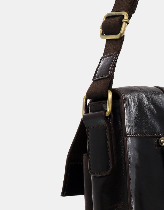 Pierre Cardin - Pierre Cardin Men's Rustic Messenger/Computer Bag