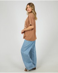 All About Eve - Nahla Relaxed Tee Cinnimon