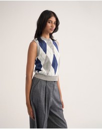 Oxford - Carina Argyle Vest