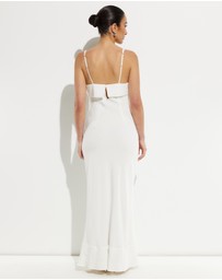 Calli - Liberty Fitted Midi Dress