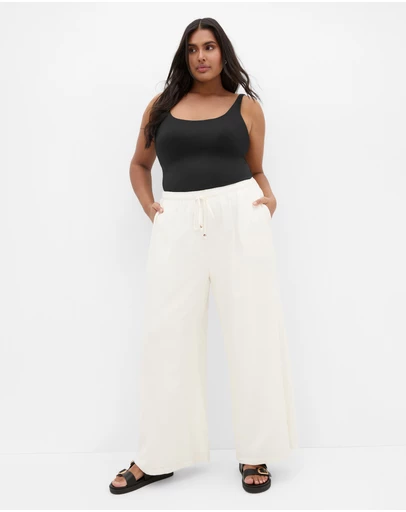 City Chic - Holly Linen Pant