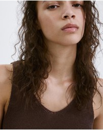 M.N.G - Knitted Top with Knot Detail