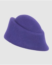 Max Alexander - Purple Winter Felt Designer Hat