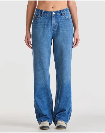 Lee - Mid Baggy Jeans