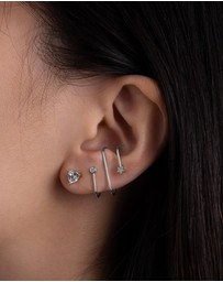 Wanderlust + Co - In The Star Silver Ear Cuff