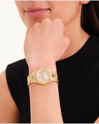 Rosefield - Rose Sunray Gold-Tone Bracelet Watch