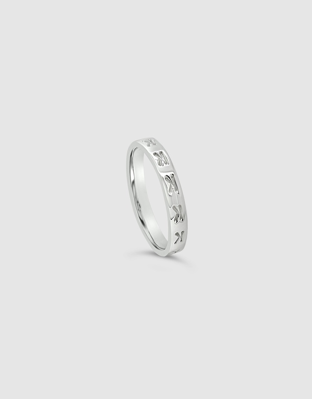 Ichu - Personalised Letter K Ring