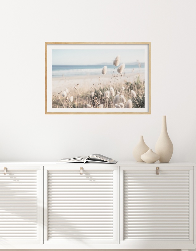 Olive et Oriel - Seaside Grass Art Print