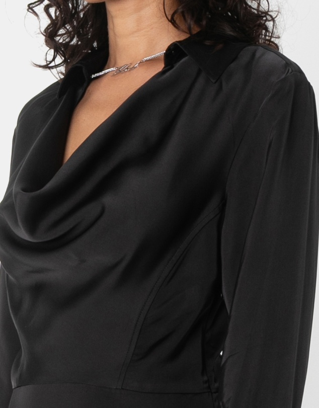 Karl Lagerfeld - Chain Satin Dress