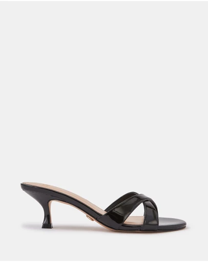Wittner - Gracie Patent Leather Kitten Heel Mules