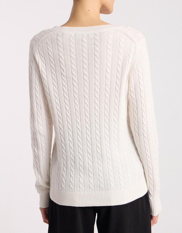 David Lawrence - Everyday Cable Knit Jumper