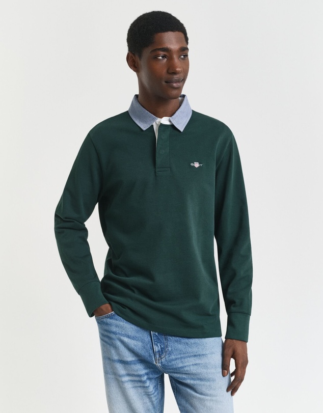 Gant - Chambray Collar Heavy Rugger