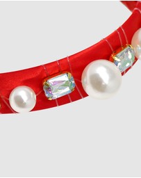 Claris The Chicest Mouse In Paris By Pink Poppy - Claris Fashion Jewelled Holiday Heist Headband