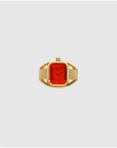 Breda - Nocturne Gold Expandable Ring Watch, 16MM