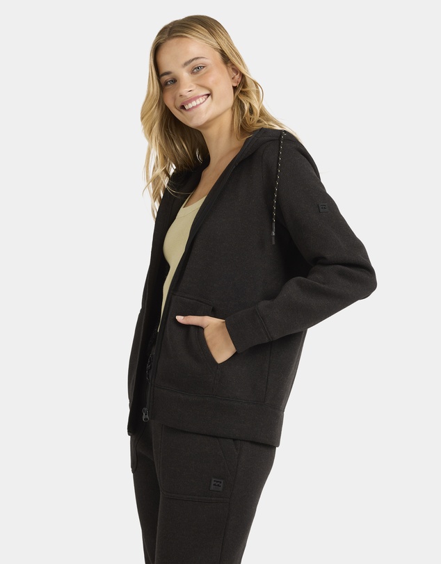 Billabong - Womens Boundary Zip Up Hoodie