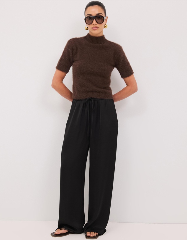 Calli - Rae Turtleneck Knit Tee