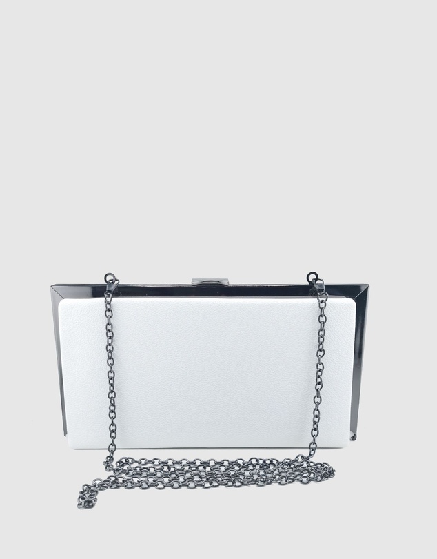 Izoa - Amanda Clutch Gunmetal