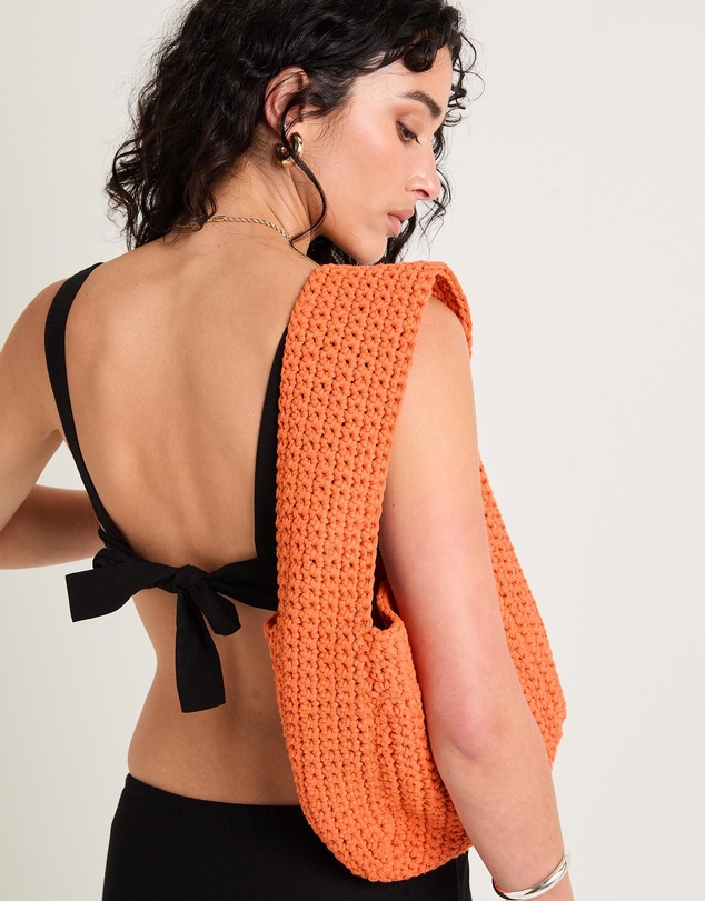 Studio - Ayra Crochet Shoulder Bag