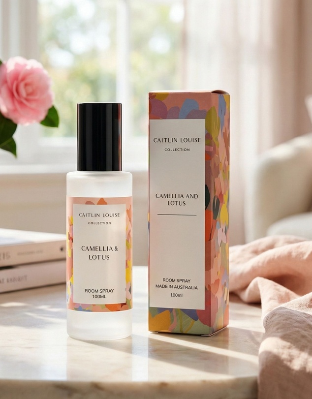 Caitlin Louise Collection - Camellia and Lotus Artist Room Spray
