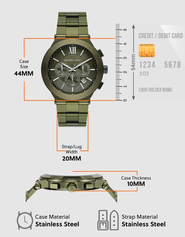 Michael Kors - Billie Green Chronograph Watch