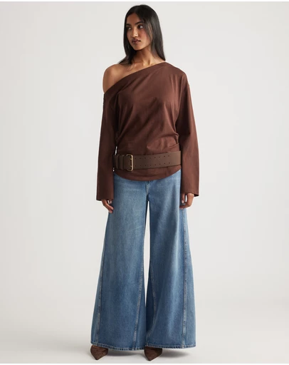 Decjuba - Ally Tipped Shoulder Tee