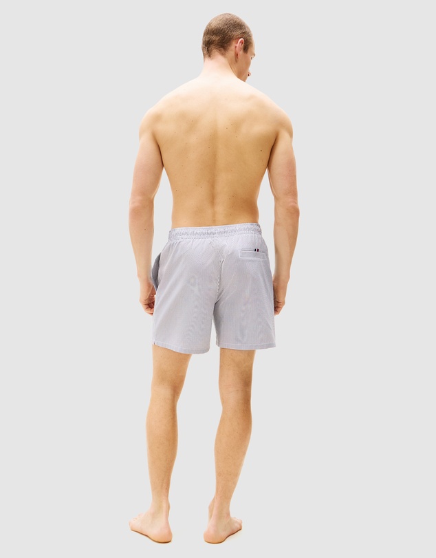 Tommy Hilfiger - Original Stripe Mid-Length Swim Shorts