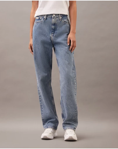 Calvin Klein Jeans - High Rise Straight Jeans