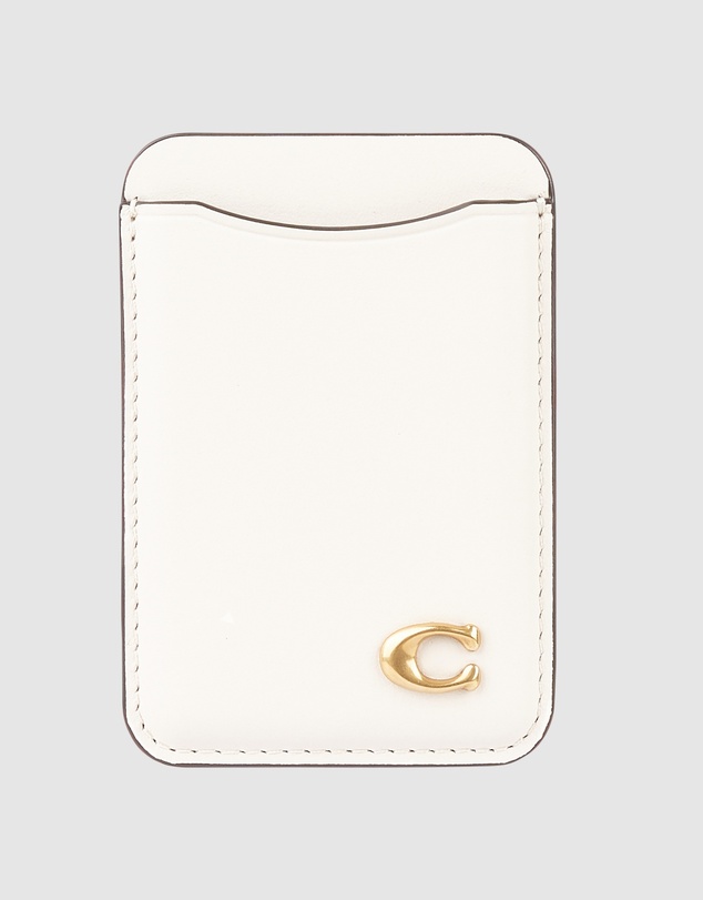 Coach - Coach MagSafe Card Holder - Chalk