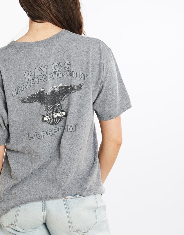 Vintage by The Real Deal - Pre Loved - Vintage Harley Davidson Pocket Tee