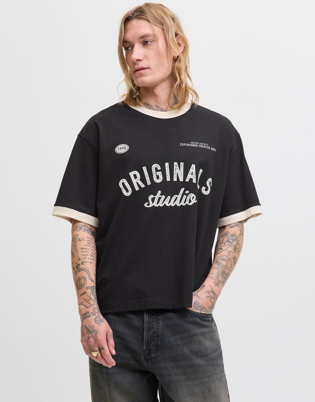 Jack & Jones - Cambridge Ringer Front T-Shirt