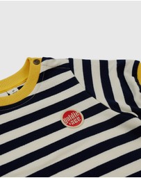 Goldie + Ace - Stripe Ringer T-Shirt Dress - Babies-Kids