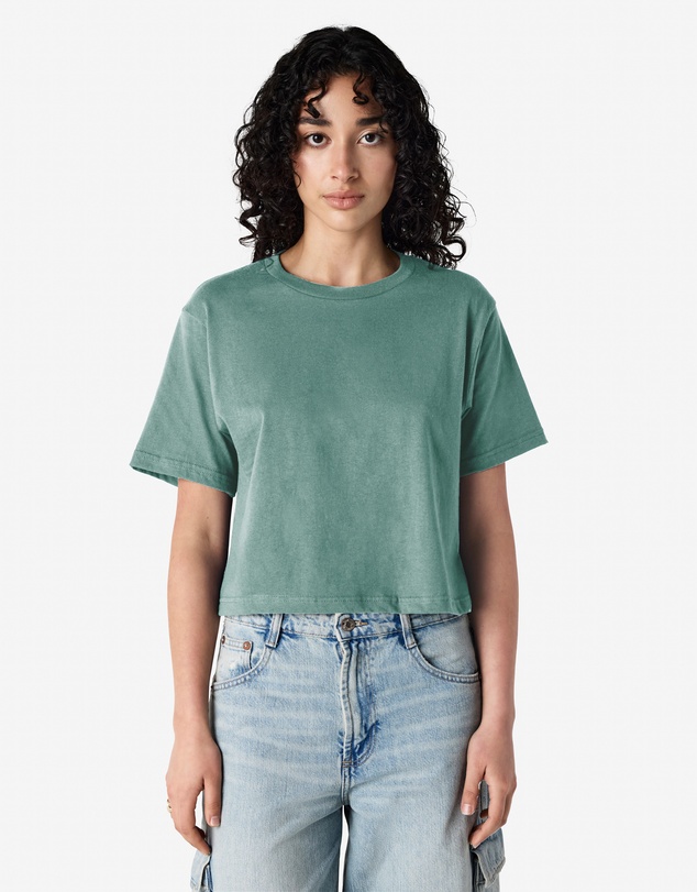 American Apparel - Women's Fine Jersey Boxy T-Shirt
