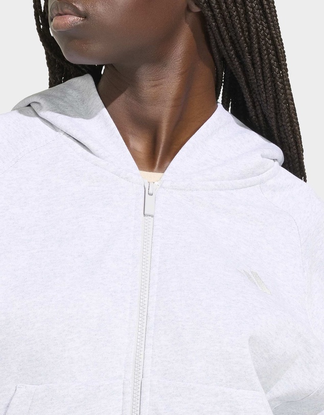 adidas Sportswear - ADIDAS KIT 3-STRIPES FULL ZIP HOODIE Womens
