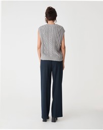 Forcast - Poppy Sleeveless Cable Knit