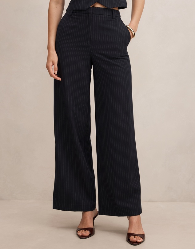 Forever New - Paloma Pinstripe Wide Leg Pants