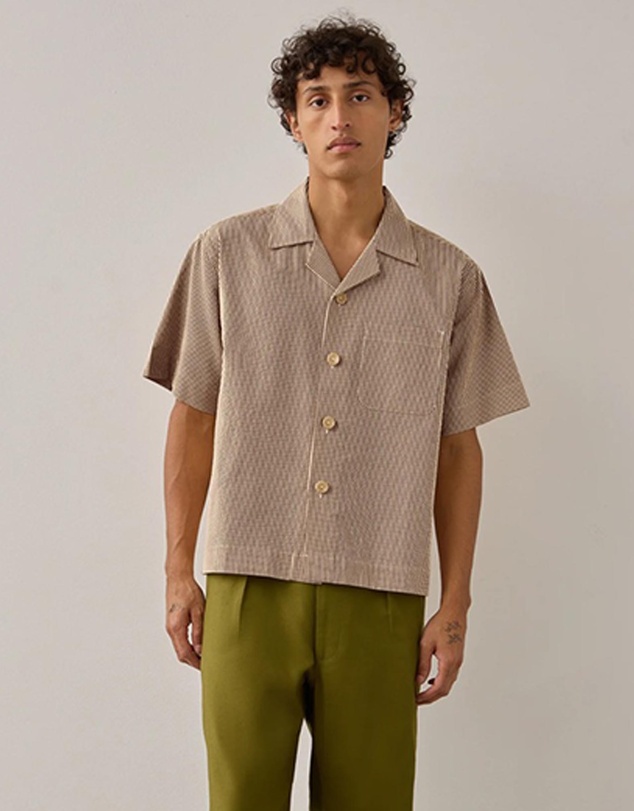 Charlton  - Japanese Seersucker SS Shirt